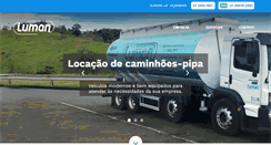 Desktop Screenshot of luman.com.br